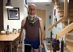 Gay chastity, white party, celebration