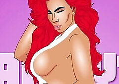 Large Ass PAWG Amanda's Toon Photoshoot Was Incredible, Watch for Yourself