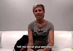 Czech Blond, Michaela Is Groaning From Delight While Getting Finger-tickled, Because She Is About To Jizm