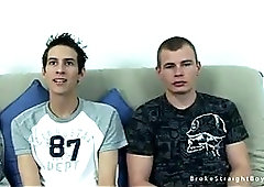 Raunchy  Twinks Beating Off Together