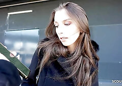 GERMAN SCOUT - Assfucking Sex Casting for Emma