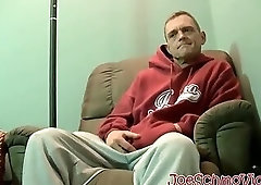 Older dude pounds inked guys tight hole and cums fast