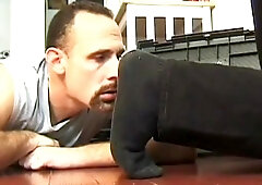 Blue Neck Corset Socks