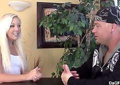 Shy Male Tenant Needs Money, So He Strips For Photoshoot