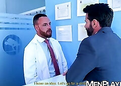 Dani Robles and Leo Rosso indulge in a flip fucking sesh at the clinic