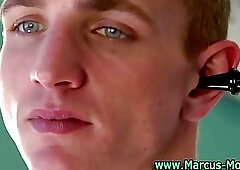 Hunk pornstar Marcus Mojo