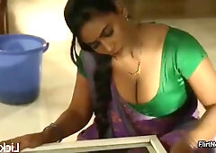 Aunty In a Satin blouse - Desi Web Series