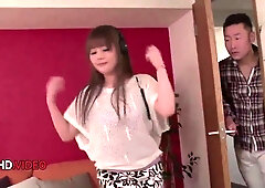 Wild Japanese Reika Kashiwakura seduces mature man for lustful fun session