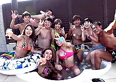 Hot japanese babes get fuck: Blowjob, Missonary  Asian Porn