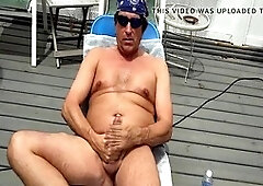 Gay masturbation, outdoor jerking, 60s gay