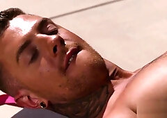 XXL Black Cock Gets Attention In A Private Yoga Class