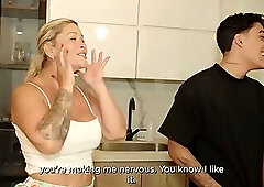 Horny Latina Stepmom Fucks Step Son Home Alone