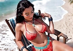 Moana: Paradise Island of Craving, Joy and Sex (AI Generated)