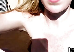 Mofos - Freckled face teen Daisy Chainz likes large jock