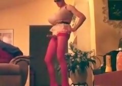 20111113 Salmon Corset tits