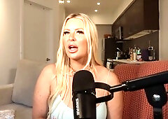 Busty blonde Jenna Starr talks about her experiences with sugar daddies and her girlfriend