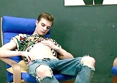 Cute blonde twink, assfuck, hj