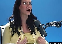 MILF Cadence Lux podcast and masturbation session until orgasm