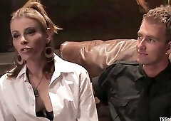 Jasmine Jewels is awaiting for greater amount than her airplane as that babe sips scotch in the executive lounge of JFK. In walks her real lay over, a