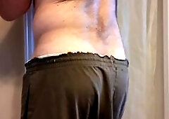 I go outside clothed like this with my juicy dick swinging