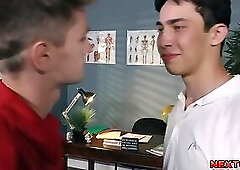 Hot sex scene with tennis rivals Cameron Neuton and Trevor Harris