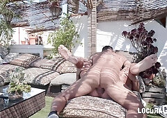 LocuraGay - Viktor Rom garganta profunda al vecino Ángel Frontera