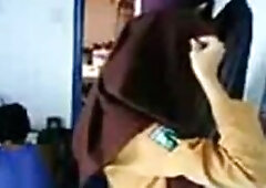 An amateur Indonesian babe with big tits and boobs entices her lover in this hardcore Asian video, the first part of a scandalous encounter in Surakar