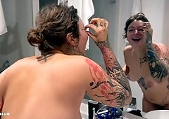 Baddies take loads in this facial compilation