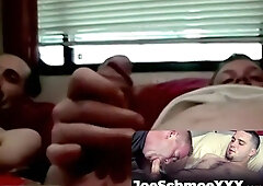 JoeSchmoeXXX.com - Heterosexual folks wank and fellate each other's trunk in sixty-9 awakening