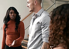 Horny big booty MILF Liv Revamped is here to spice up black babes marriage