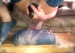 My anus pierced by huge objects