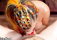 Blow Job by Lenushka Doll. Lengthy Nails and sexy Tongue!