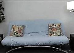 Wanking Trio Trying Handjob & Blowjob