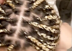 Teen trap sucks BBC at party