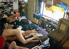 Getting boned raunchy well roommate deepthroats me