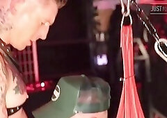 MJ Palmer and Justin Kind Fuck in the Dungeon