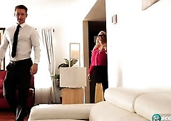 Stassi Rossi and Sam Shock go to Sam's place after their date, which happens to be their 6th celibate date. Stassi's character is a nerdy ho