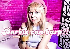 barbie can burp?!