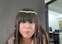 E - (Z48) Latin Roberta Franco Dresses As Cleopatra Homemade sex - Teenage