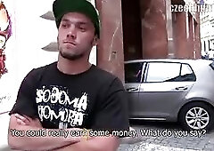 Twink Takes Money For Suck