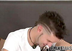 Nice UK Thug Benjamin Ryan Blows A Load after Tugging off Solo