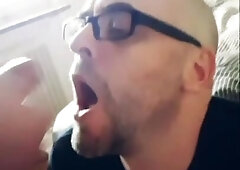 Swedish gayboy suck off and facial