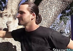 Showering straighty cums