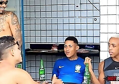 Orgía de brasileros