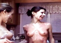 See those experienced hotties get drenched in whipped cream and sticky sauces, eagerly widening and inserting for a obscene, exciting play session tha