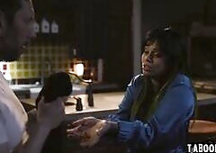 Tommy Pistol finally gives in to what Xwife Karen wants and needs, fuck her while he wore a mask. He whips out his cock for her to suck, before he pen