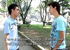 Latin Twinks Honorio and Josue Fuck Bareback