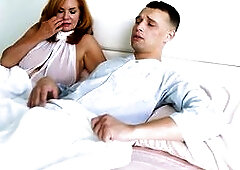 I Went To Daybed With A Gorgeous Breasty Red Head mother I'd like to fuck - Andi James Johnny Love