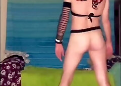 Compilation of thong and garment removal from ZZ