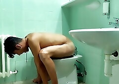 Using bidet for water enema ( anal filled with water )